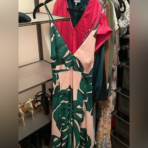 Express Palm high low dress!